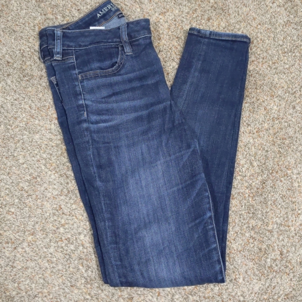 AE stretchy skinny jeans